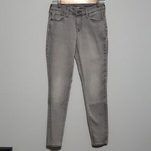 Old Navy jeans womens size 4 grey rockstar mid-rise midrise